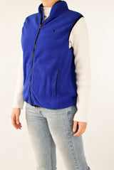 Blue Fleece Vest