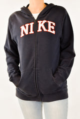 Navy Zip-up Hoodie