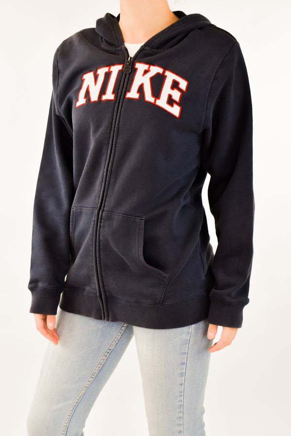 Navy Zip-up Hoodie