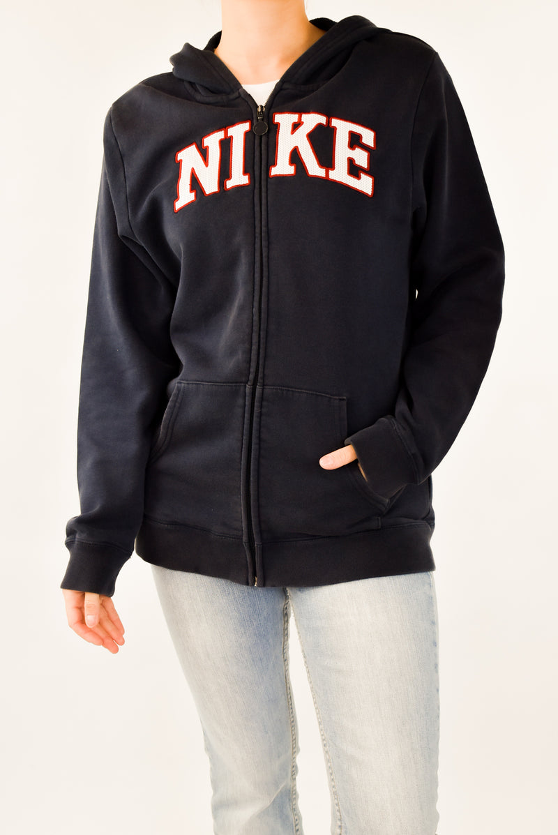 Navy Zip-up Hoodie