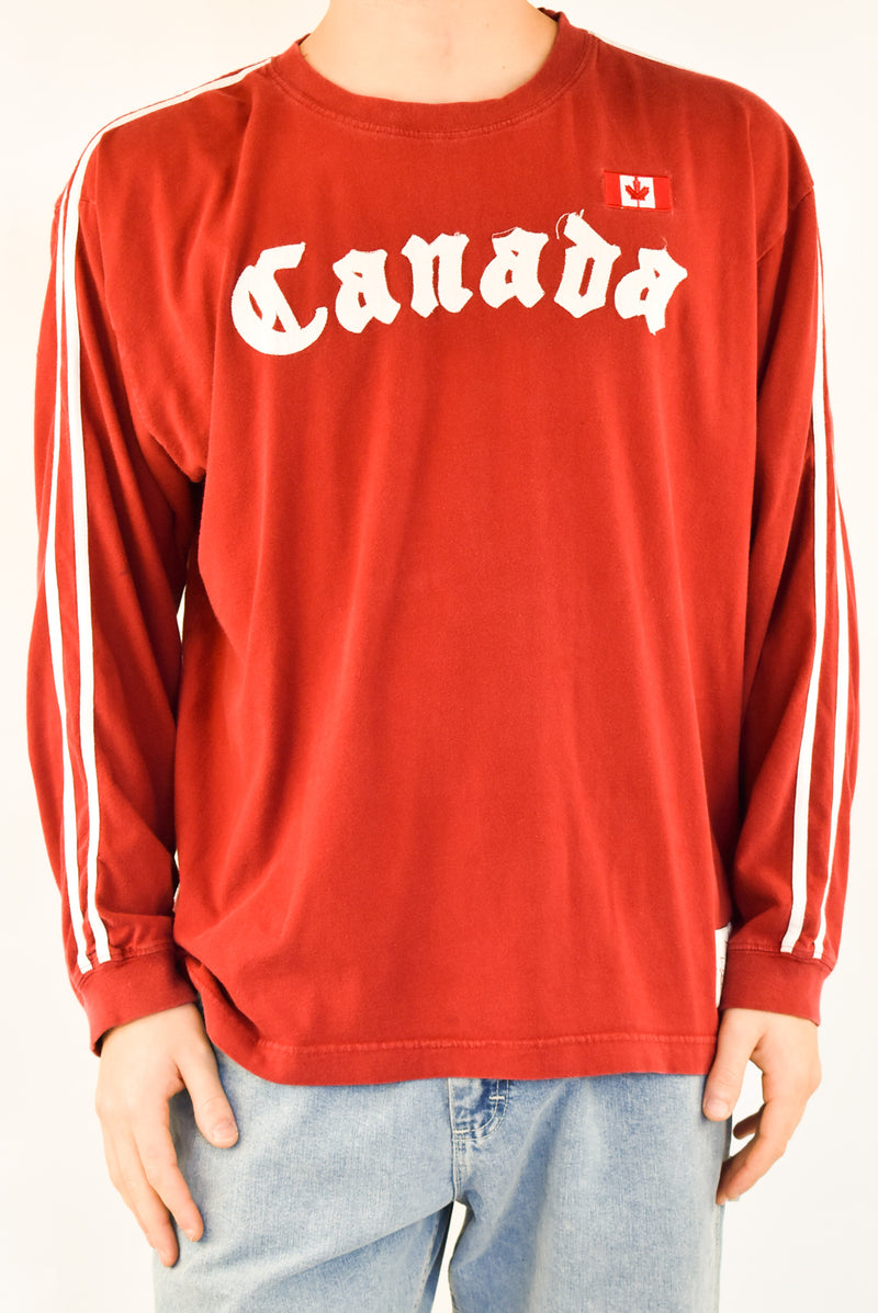 Red Long Sleeved T-shirt