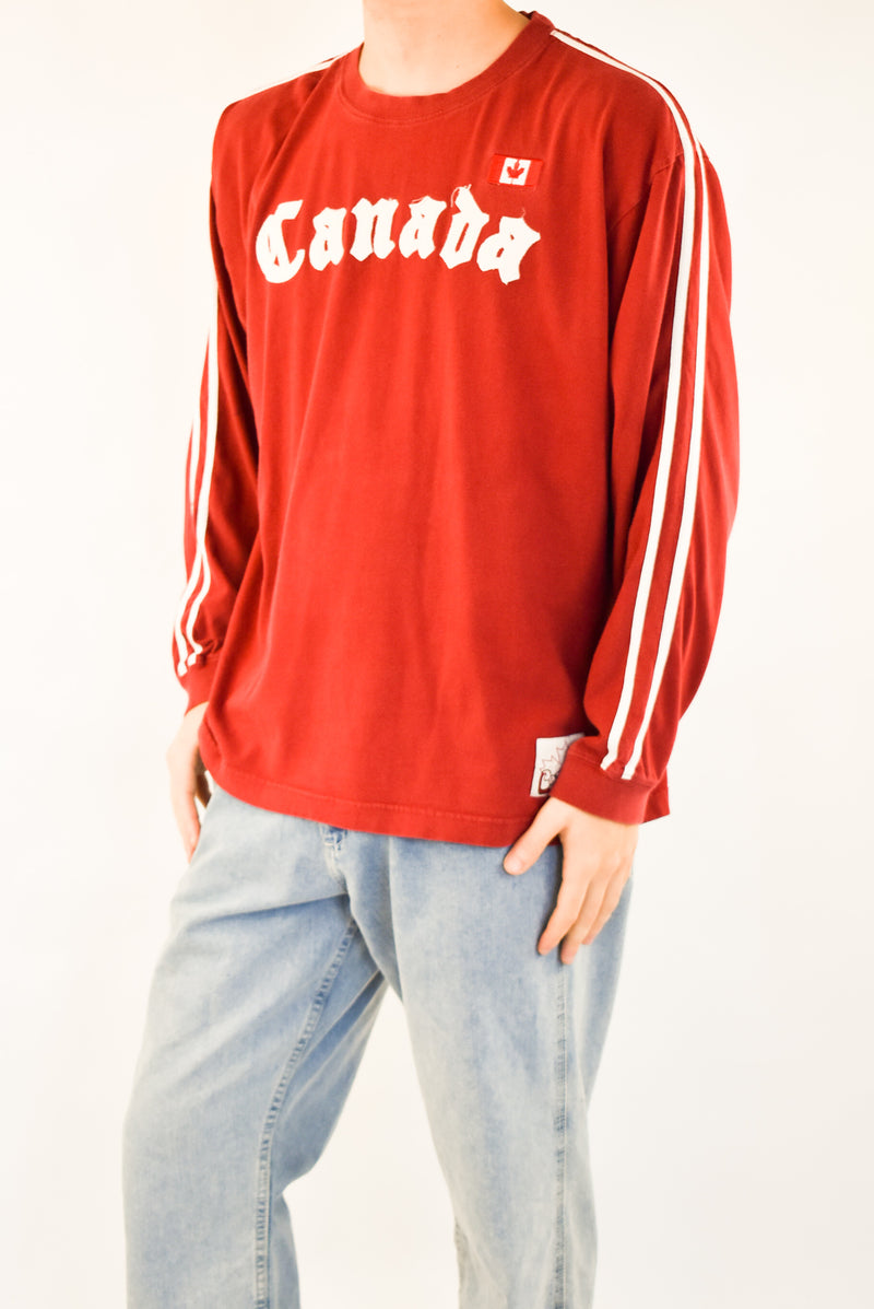 Red Long Sleeved T-shirt