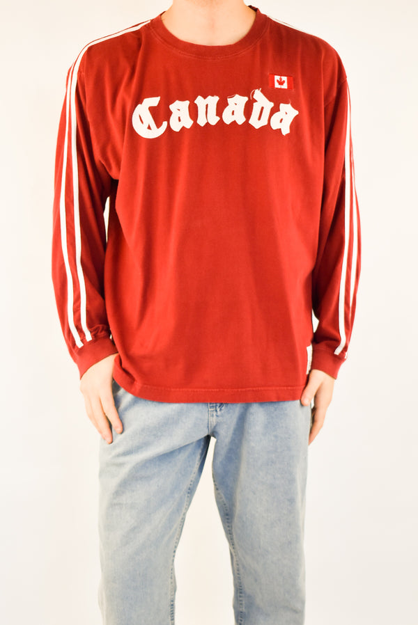 Red Long Sleeved T-shirt