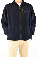 Navy Zip Fleece Jacket