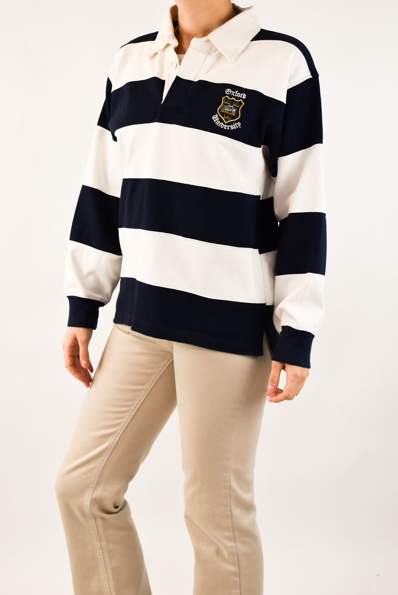 Striped Rugby Polo