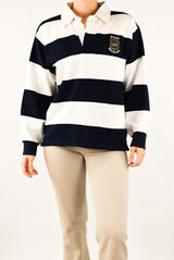 Striped Rugby Polo