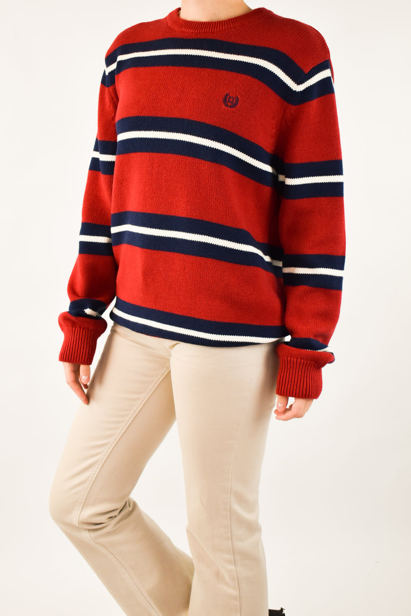 Red Striped Sweater