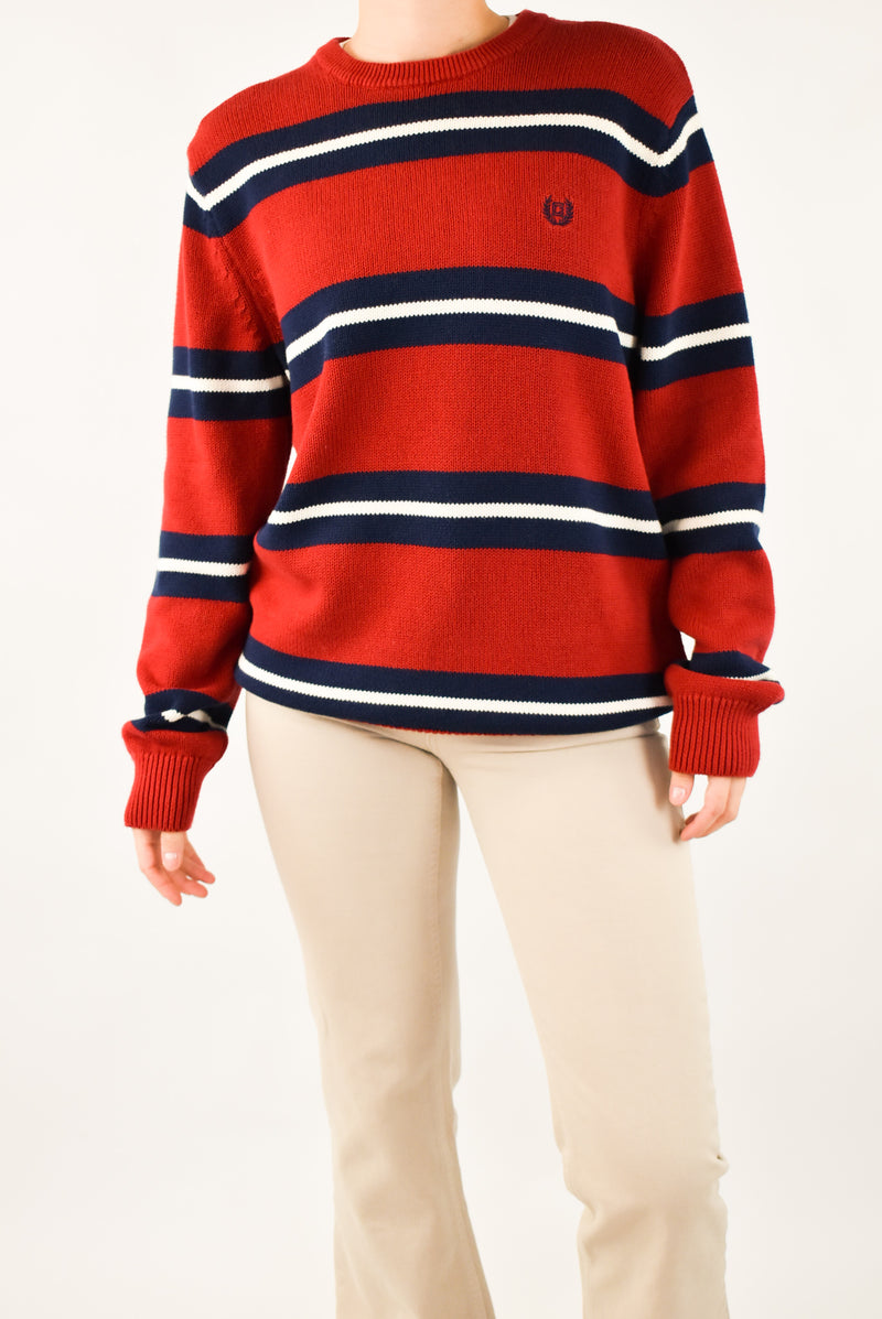 Red Striped Sweater