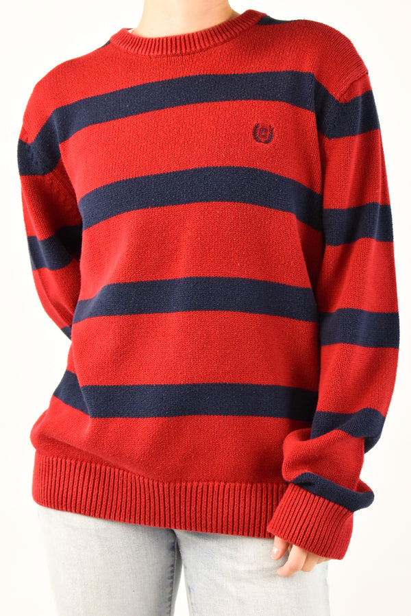 Red Striped Sweater