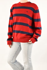 Red Striped Sweater