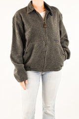 Grey Zip Fleece