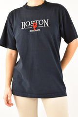 Navy Boston T-Shirt