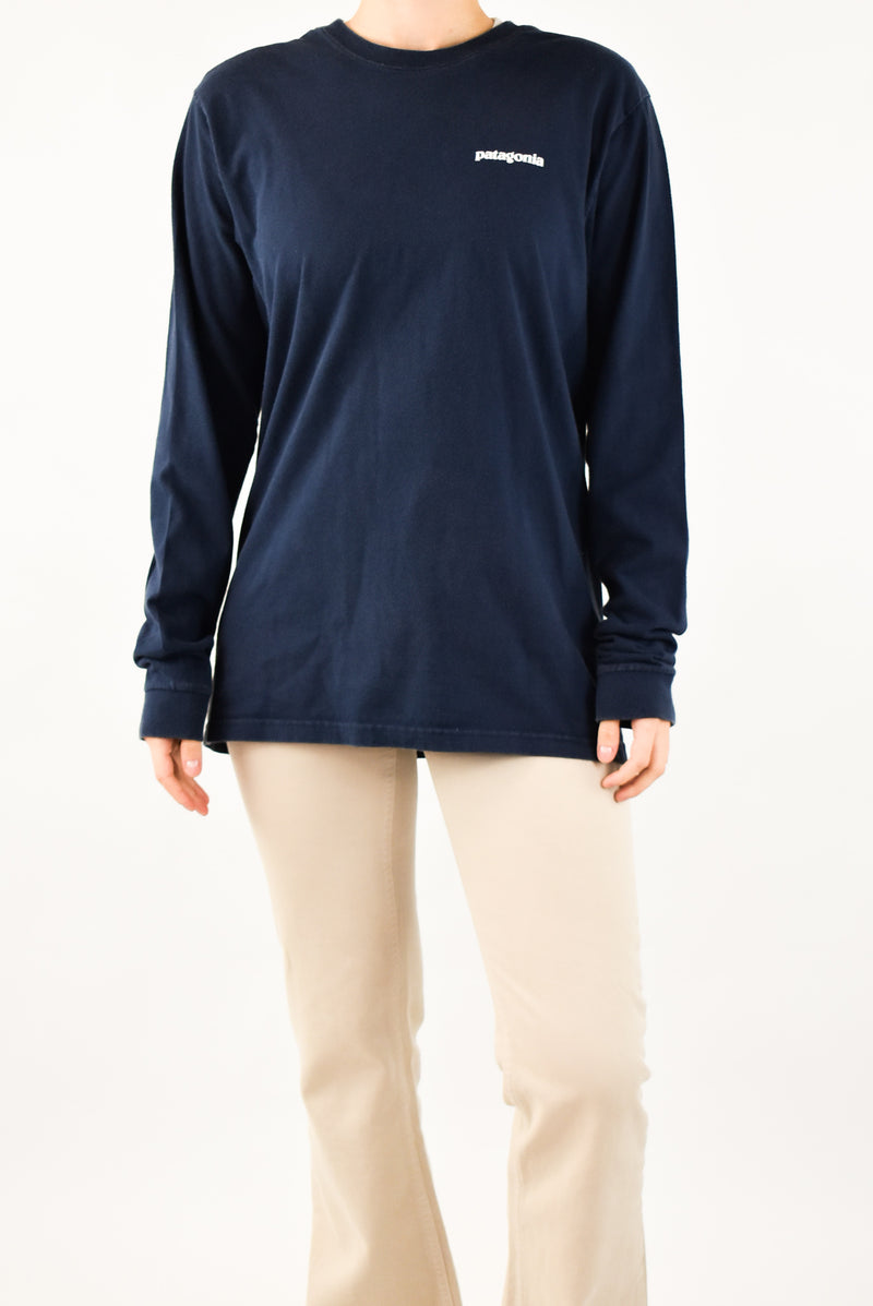 Navy Long Sleeve T-Shirt