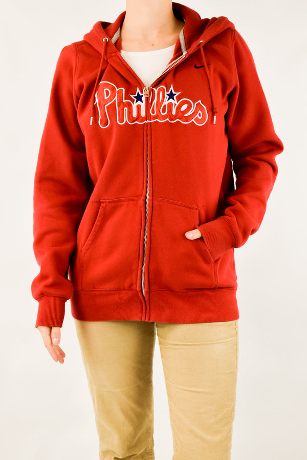 Red Zip Hoodie