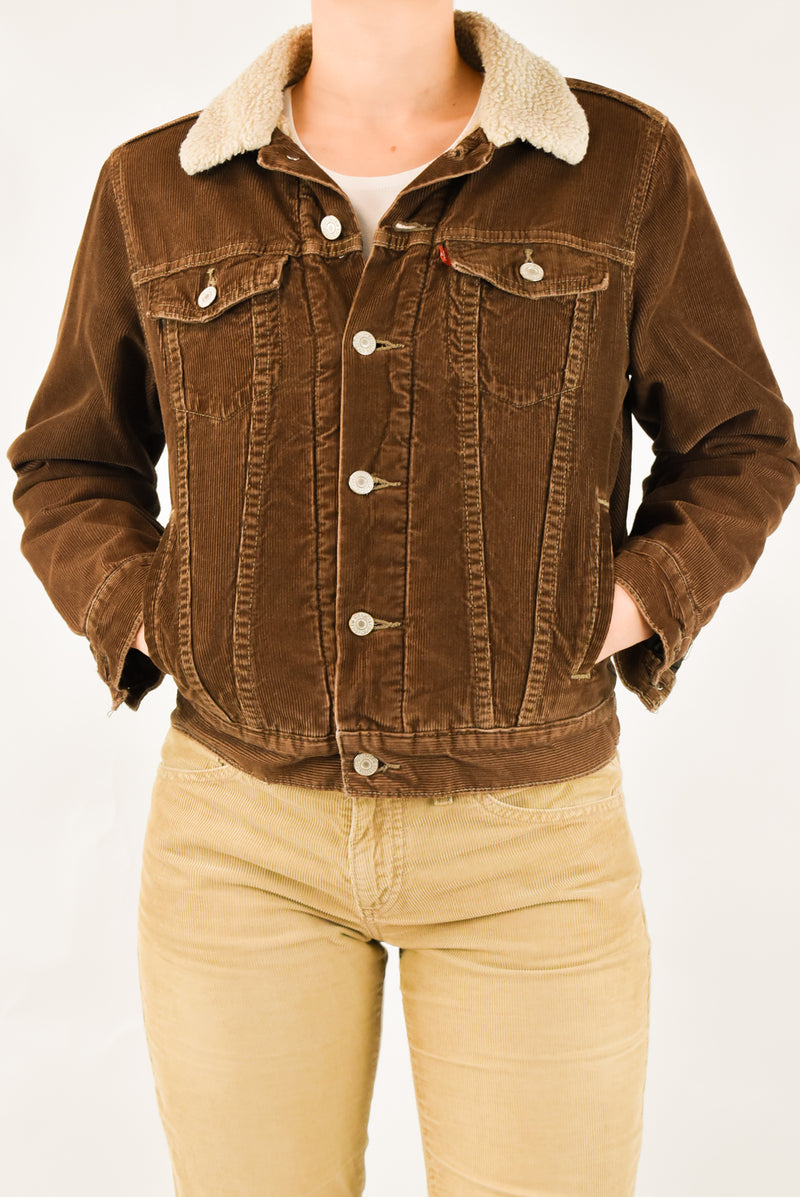 Brown Sherpa Jacket