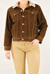 Brown Sherpa Jacket