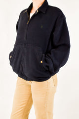 Navy Zip Fleece