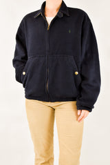 Navy Zip Fleece