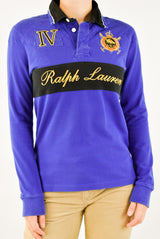 Blue Rugby Polo