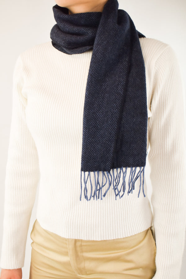 Navy Scarf