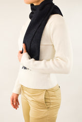 Navy Scarf