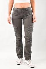 Grey Cargo Pants