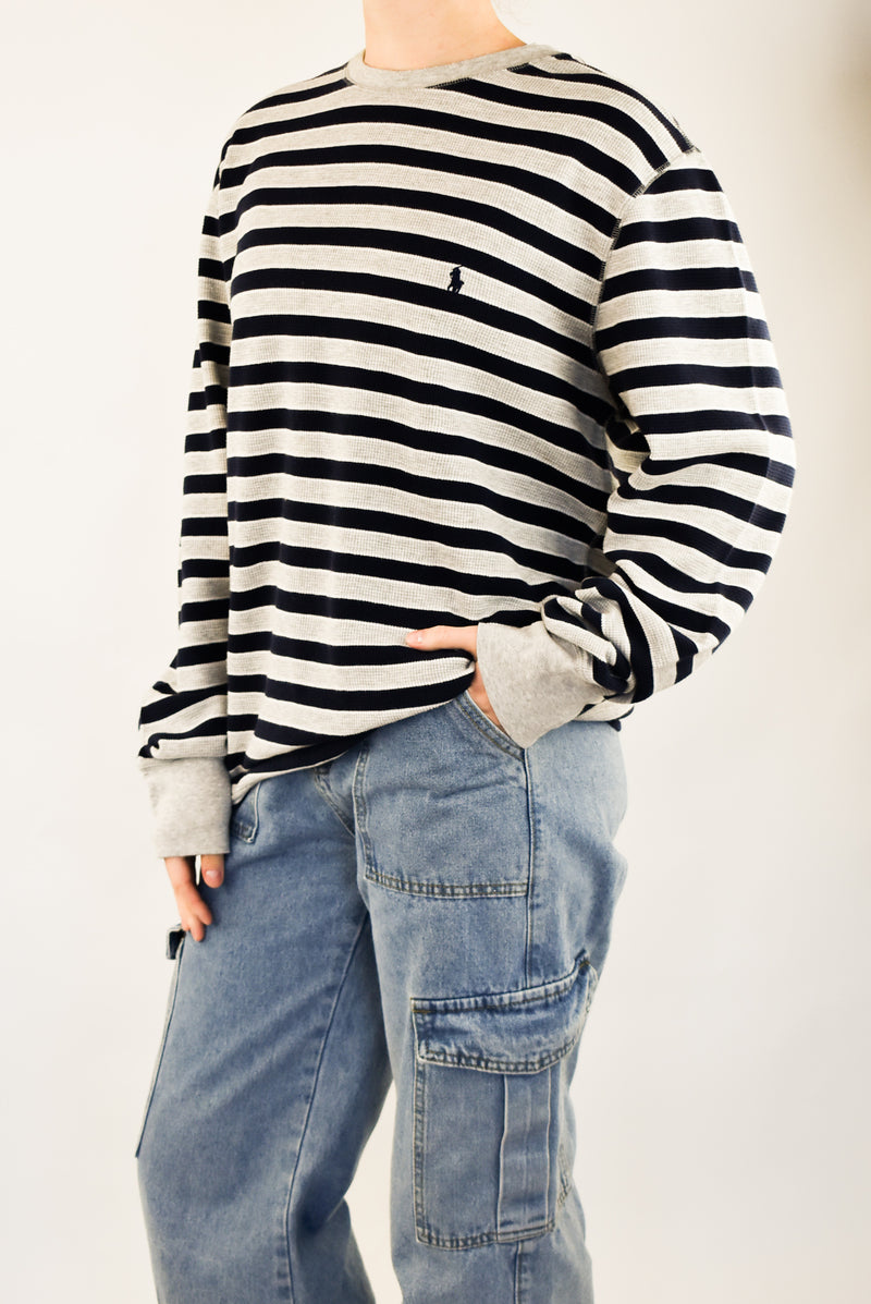 Striped Knitted Sweater