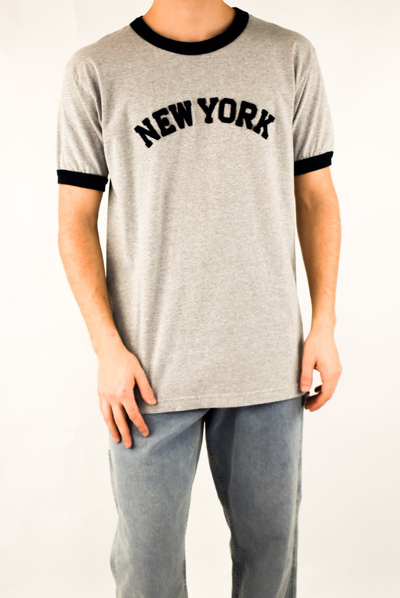 Grey New York T-shirt