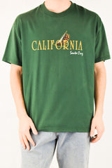 Green California T-shirt