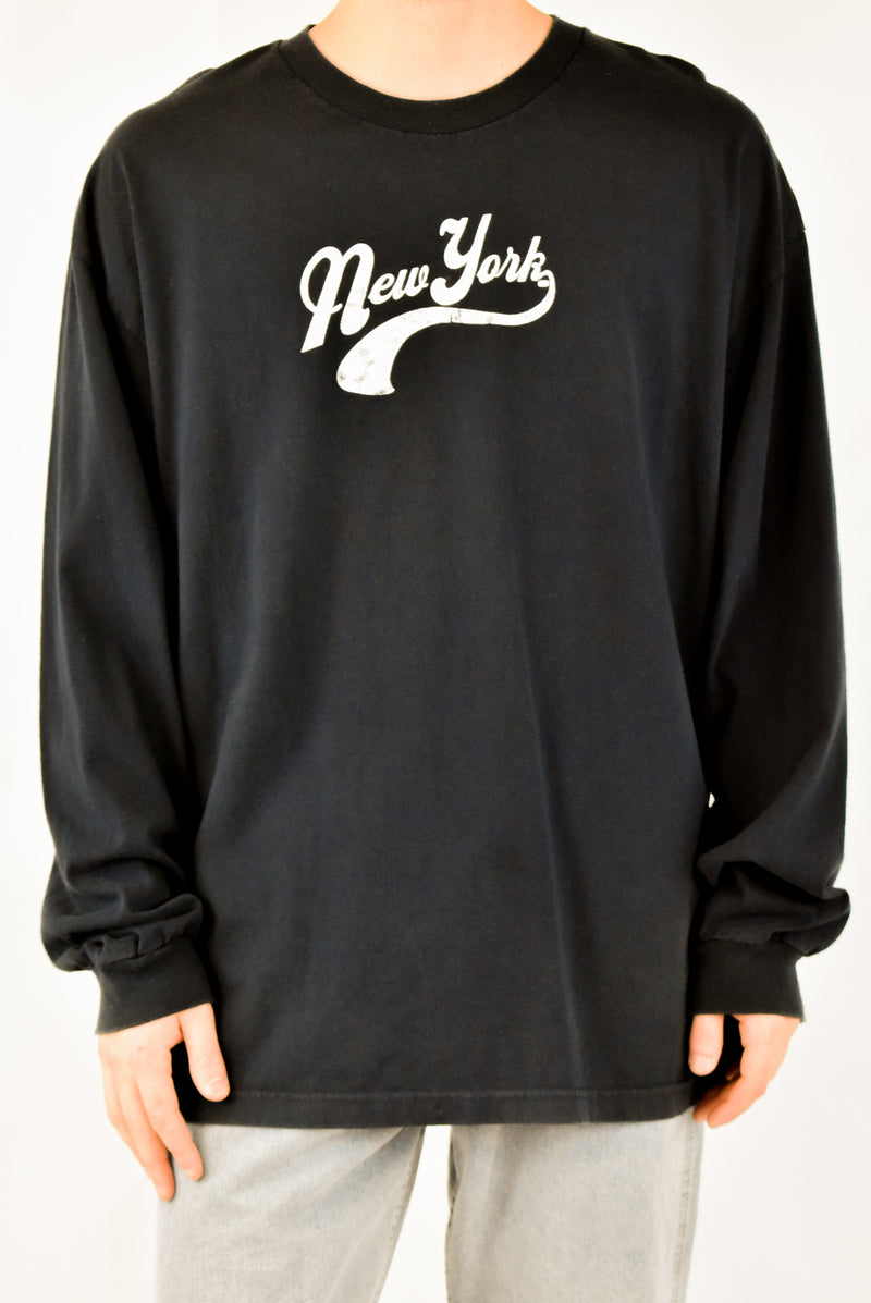 Navy Long Sleeved T-Shirt