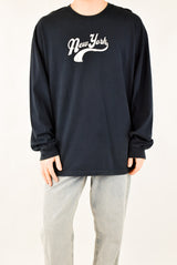 Navy Long Sleeved T-Shirt