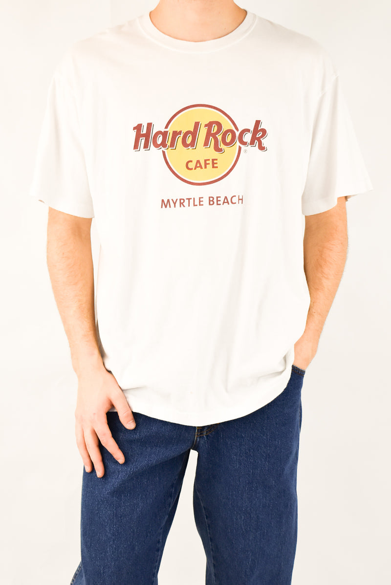 Hard Rock White T-Shirt