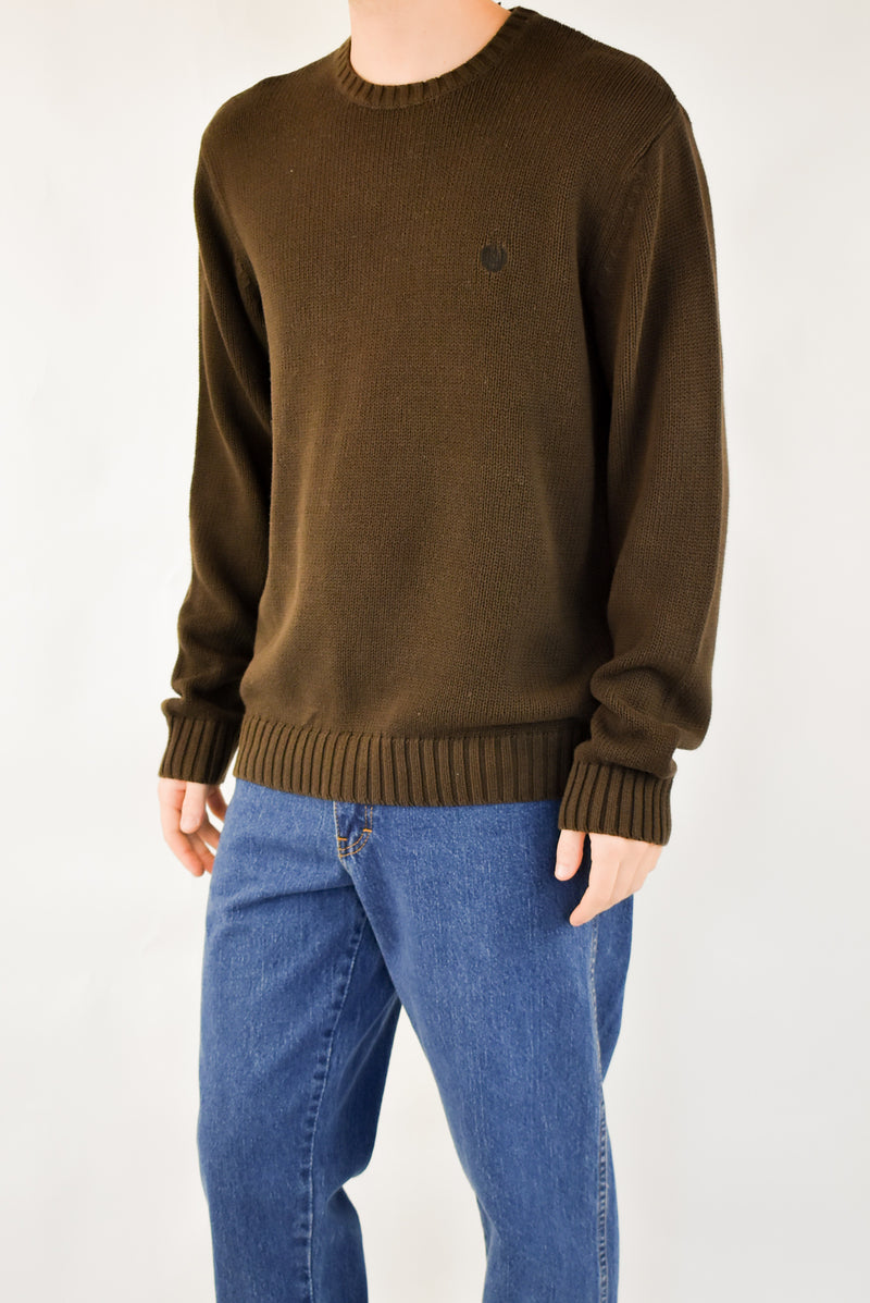 Brown Knitted Sweater