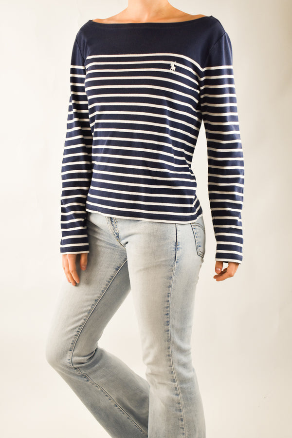 Navy Long Sleeved T-Shirt