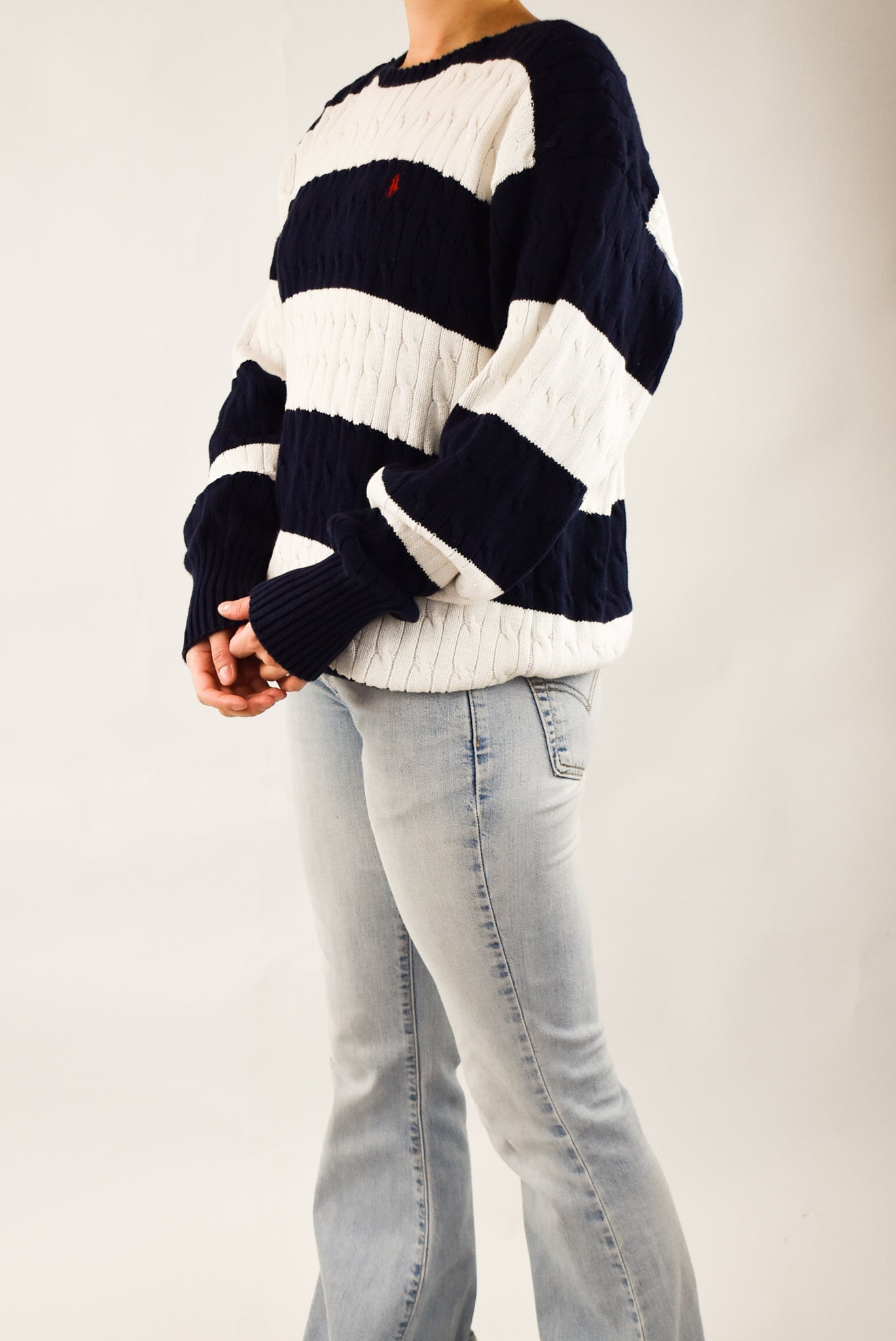 Striped Knitted Sweater