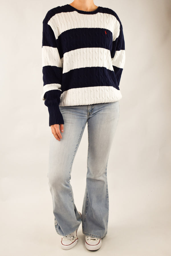 Striped Knitted Sweater