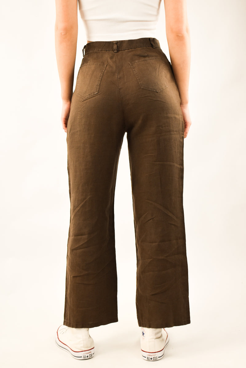 Brown Linen Pants (Copy)