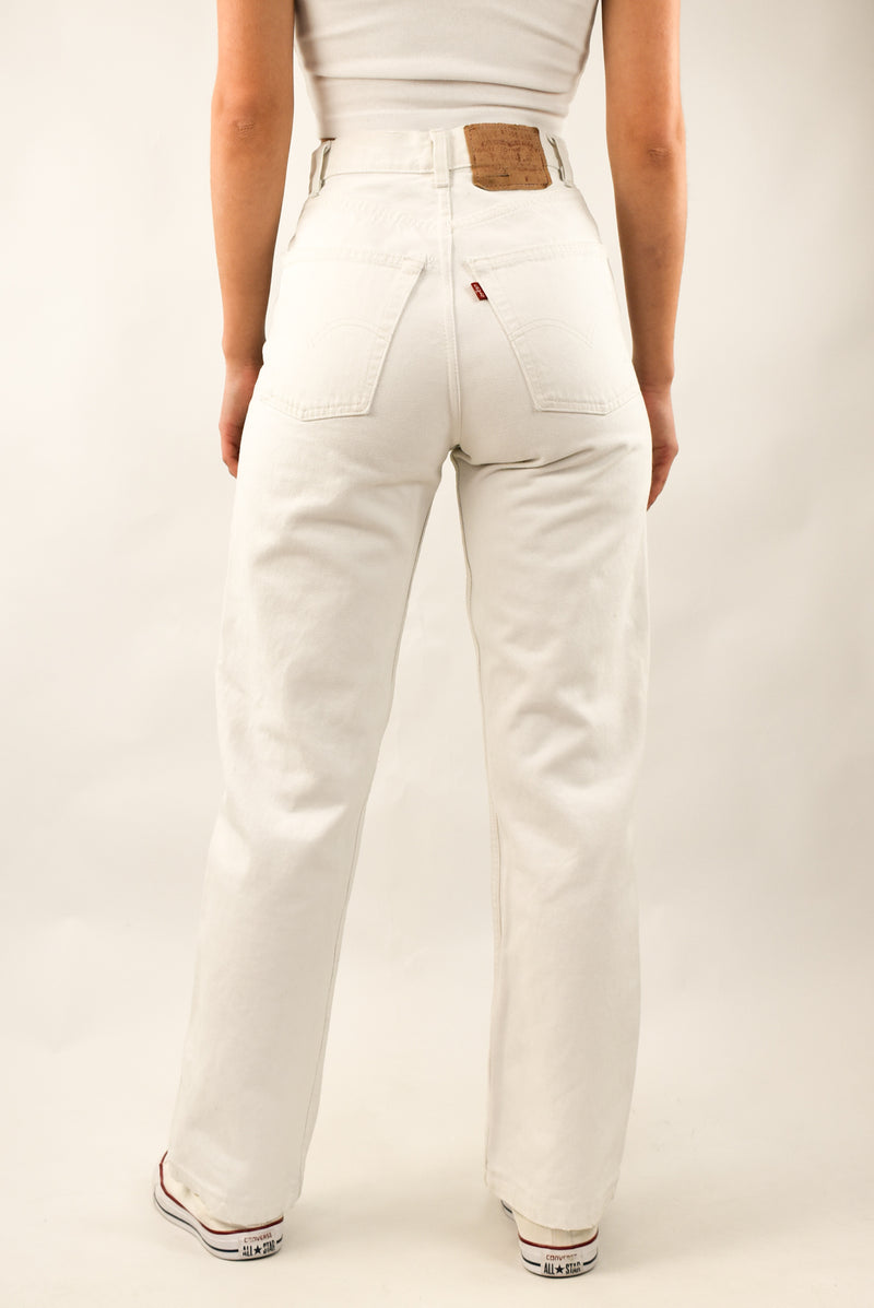 White Flared Jeans