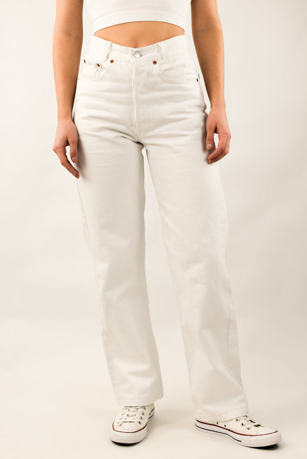 White Flared Jeans