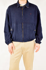 Navy Zip Fleece