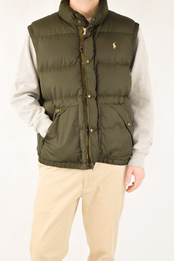 Green Puffer Vest