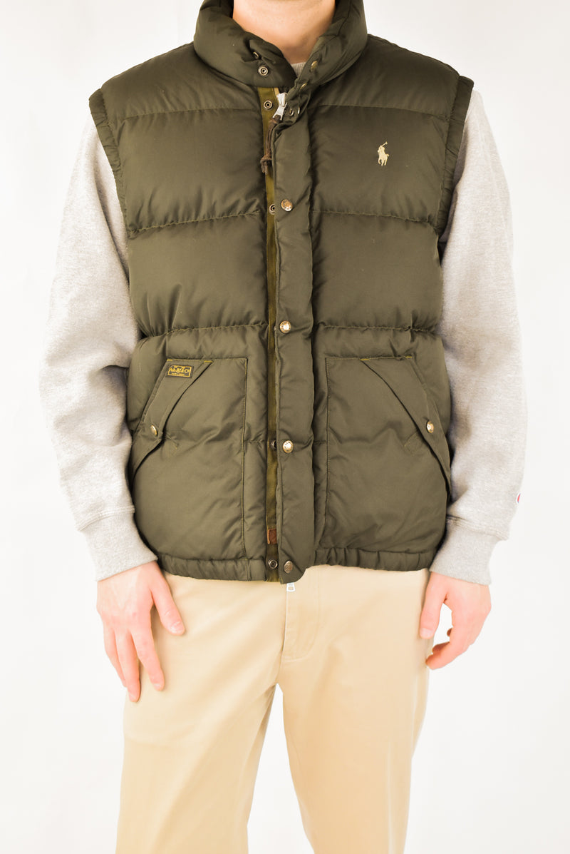 Green Puffer Vest