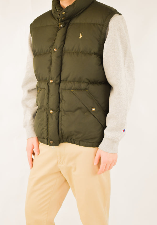 Green Puffer Vest