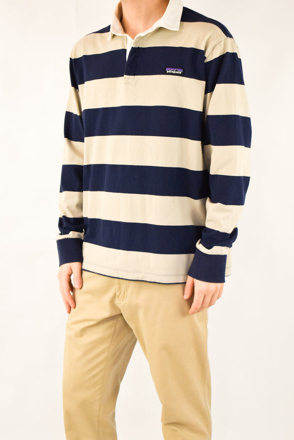 Striped Rugby Polo