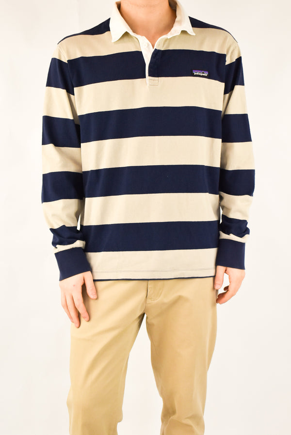 Striped Rugby Polo