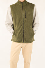 Green Fleece Vest