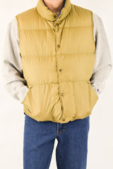 Beige Puffer Vest