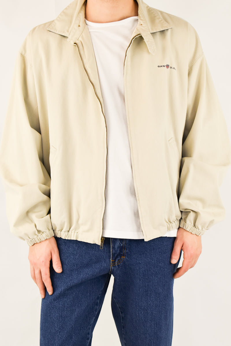 Beige Denim Jacket