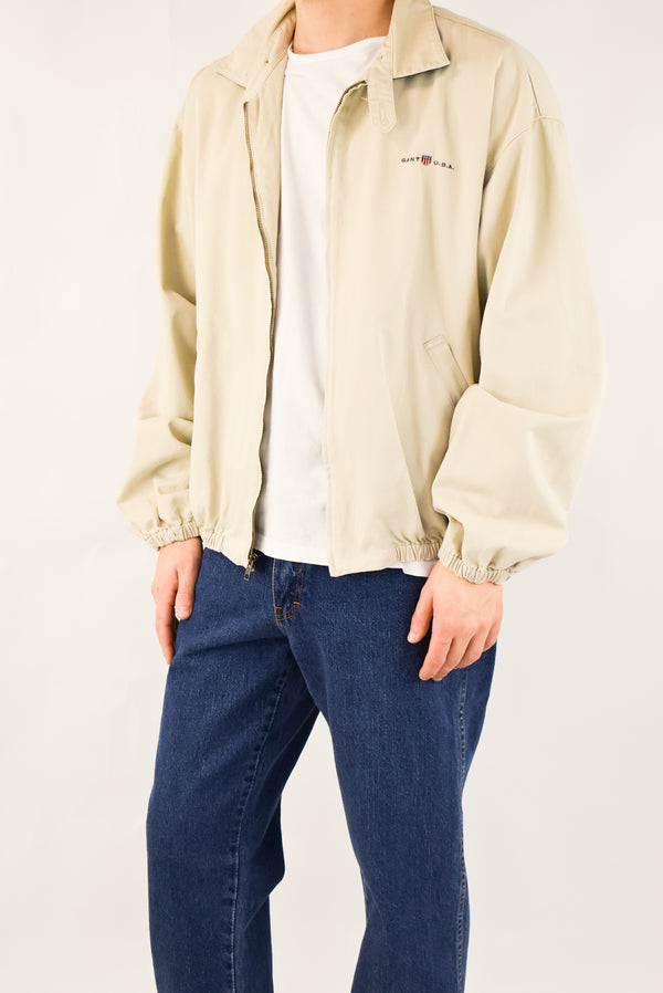 Beige Denim Jacket