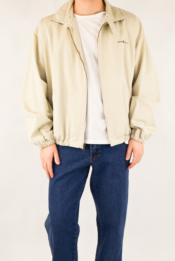 Beige Denim Jacket